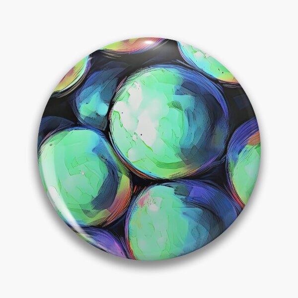 Item preview, GLOWING ORBS SHIMMER designed and sold by ArtbyRolleen.