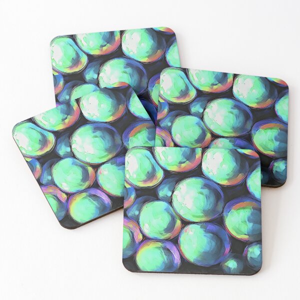 Item preview, GLOWING ORBS SHIMMER designed and sold by ArtbyRolleen.