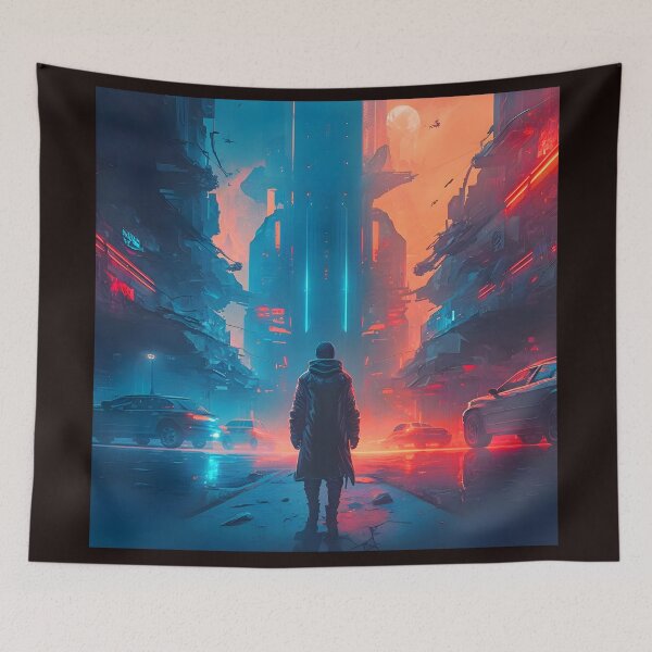 Item preview, The Man from the Future designed and sold by ImageFromTheSky.
