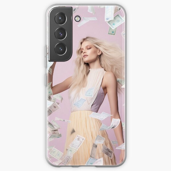  Blonde Woman Money Samsung Galaxy Soft Case