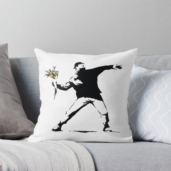 Item preview, Banksy Flower Thrower designed and sold by The Crackerdale Emporium.