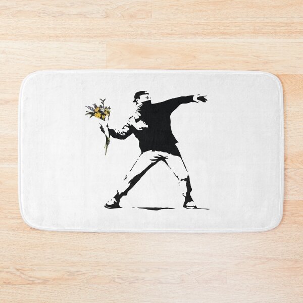 Item preview, Banksy Flower Thrower designed and sold by The Crackerdale Emporium.