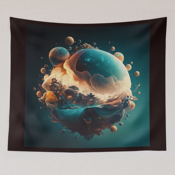 Item preview, World in a Bubble designed and sold by ImageFromTheSky.
