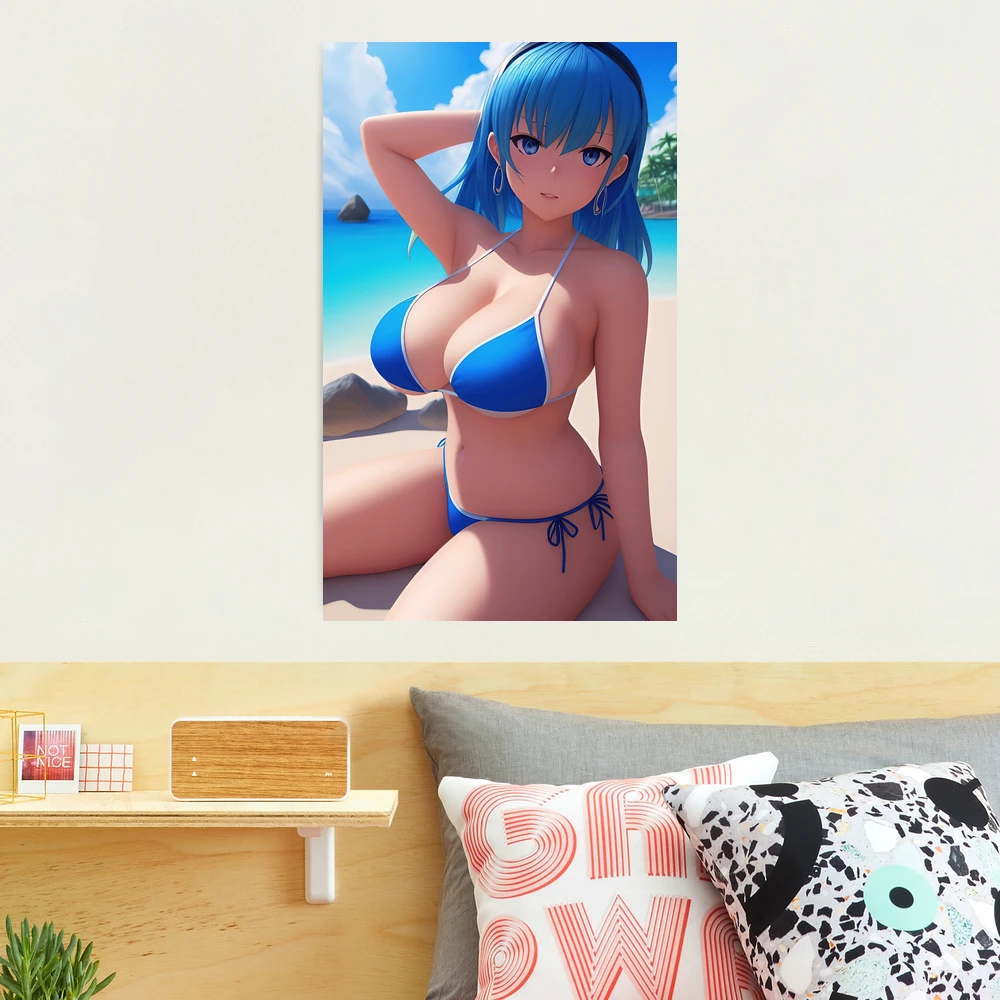 Bikini anime girl