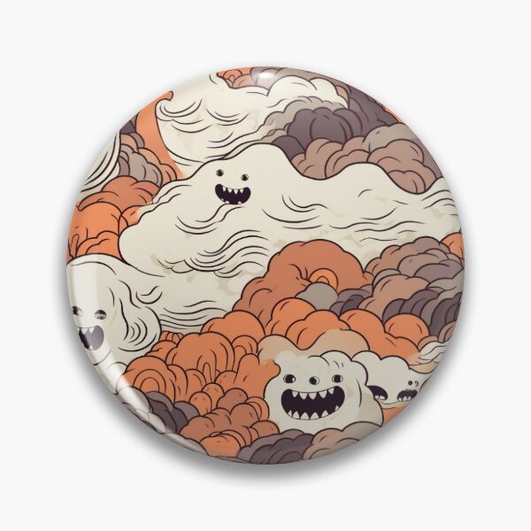 Item preview, Spooky Clouds Tile Art designed and sold by Organic Creeps.