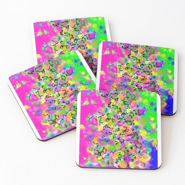 Item preview, Colorful stains designed and sold by Tw1nsAIArt.