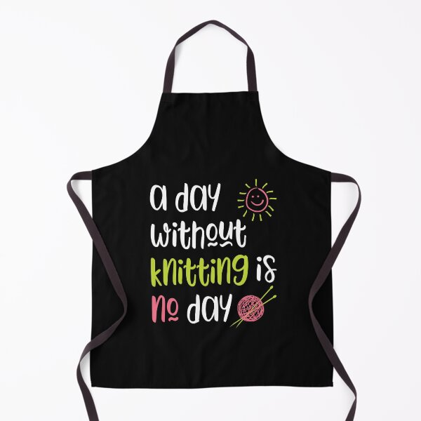 Item preview, A Day Without Knitting is No Day designed and sold by whyitsme.
