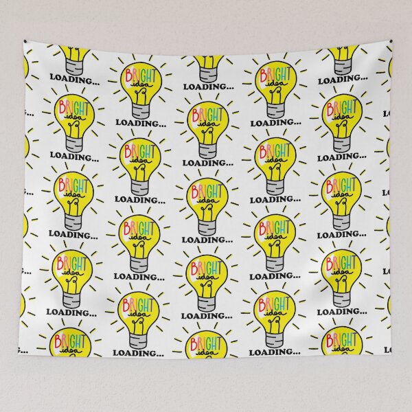 Item preview, Bright Idea Loading Lightbulb designed and sold by JoyfulDaisy.