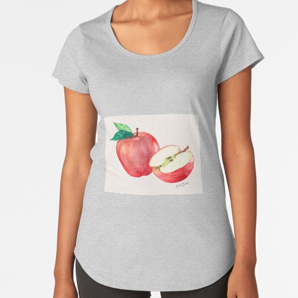 Apple and a Half Premium Scoop T-Shirt