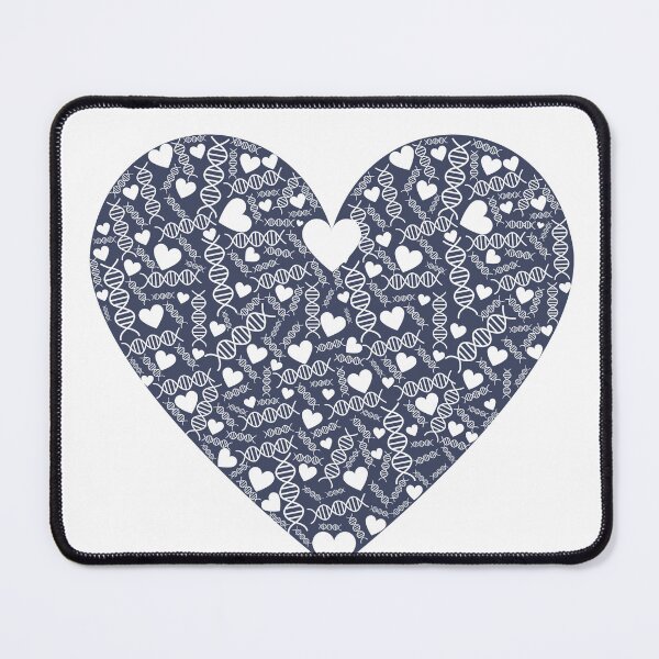 Item preview, DNA heart dark blue designed and sold by Lady-Frost.
