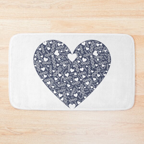 Item preview, DNA heart dark blue designed and sold by Lady-Frost.