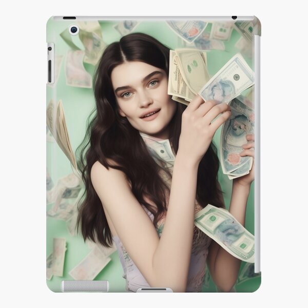 Woman Money iPad Snap Case