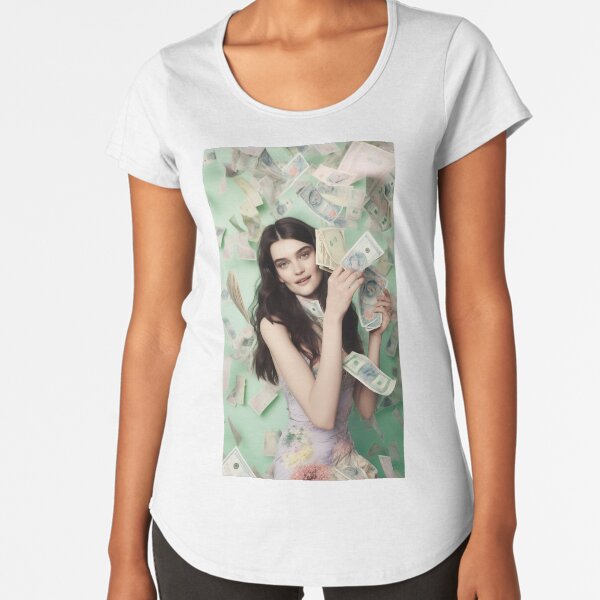 Woman Money Premium Scoop T-Shirt