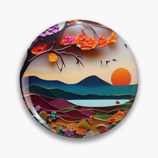 Artikelvorschau, Modern Landscape with 3D entworfen und verkauft von MTJ-Mushrooms.