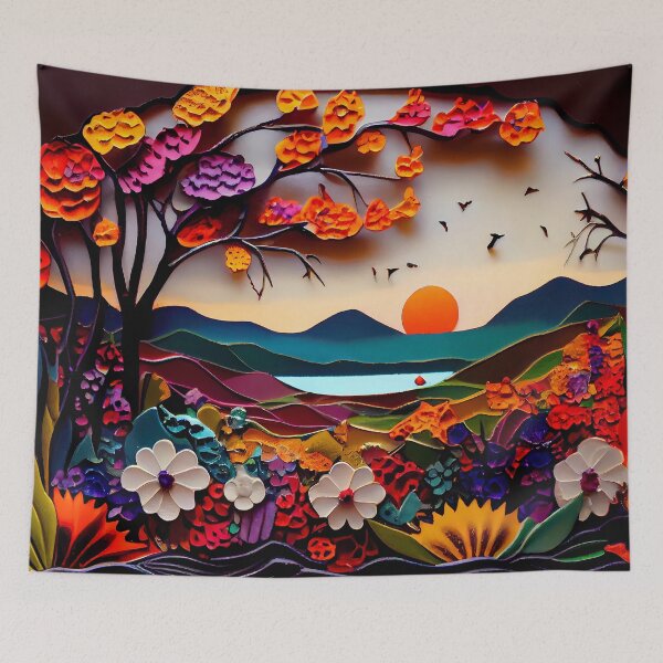 Item preview, Modern Landscape with 3D designed and sold by MTJ-Mushrooms.