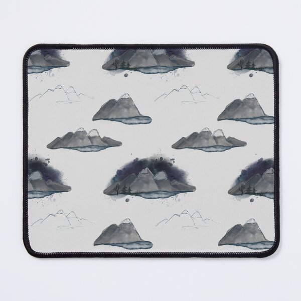 Item preview, Watercolor Mountain Explorer Repeat designed and sold by ZCFineArt.