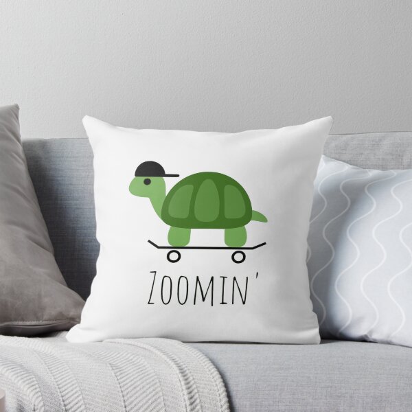 Item preview, Zoomin' Skateboard Turtle designed and sold by whyNautDesigns.