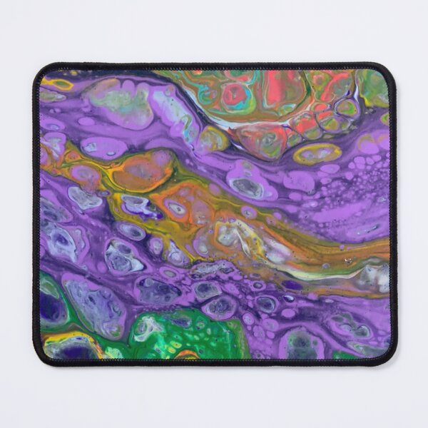 Item preview, Colorful abstract fluid paint  designed and sold by baksuart.