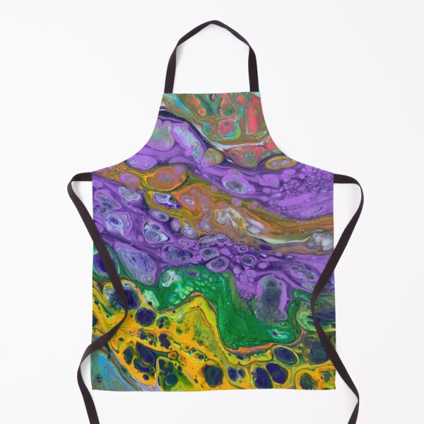 Item preview, Colorful abstract fluid paint  designed and sold by baksuart.