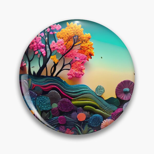 Artikelvorschau, Modern Landscape with 3D Effect entworfen und verkauft von MTJ-Mushrooms.