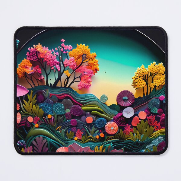 Item preview, Modern Landscape with 3D Effect designed and sold by MTJ-Mushrooms.