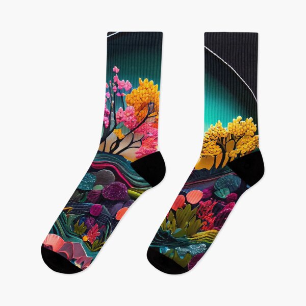 Item preview, Modern Landscape with 3D Effect designed and sold by MTJ-Mushrooms.