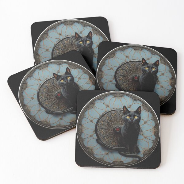 Item preview, Cat Noir #830 | Black Cat designed and sold by Black-Cats.