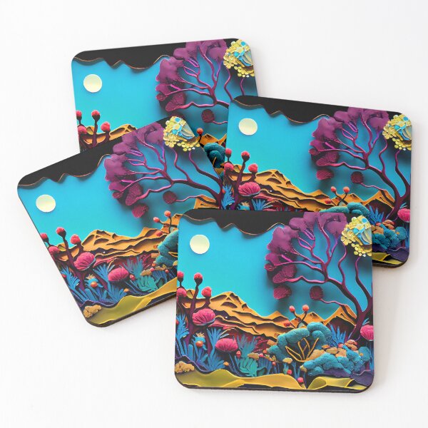 Item preview, Modern Landscape with 3D Effect designed and sold by MTJ-Mushrooms.