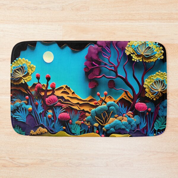 Item preview, Modern Landscape with 3D Effect designed and sold by MTJ-Mushrooms.