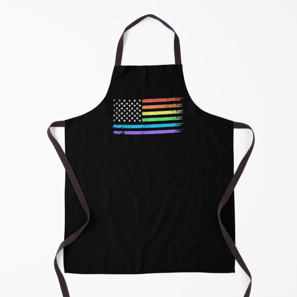 Item preview, Gay Pride Rainbow American Flag | LGBT 4th of July | LGBTQ Progress Flag designed and sold by YikesForever.