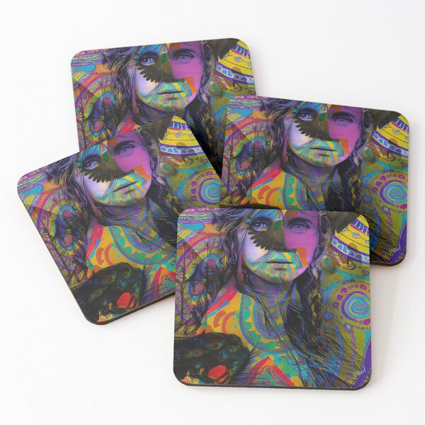 Item preview, "We Are Nature" Digital Collage Art designed and sold by Raven’s Wing Studio.