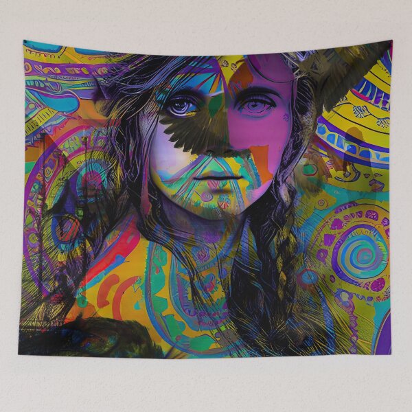 Item preview, "We Are Nature" Digital Collage Art designed and sold by Raven’s Wing Studio.