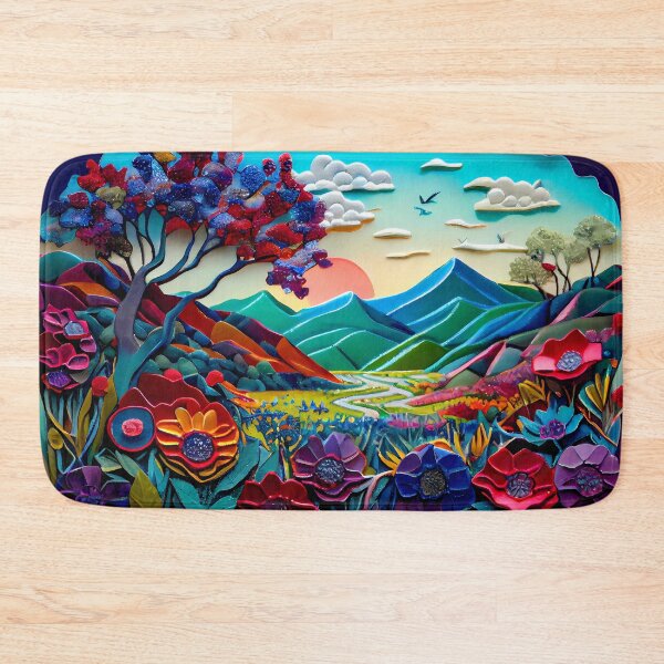 Item preview, Modern Landscape with 3D Effect designed and sold by MTJ-Mushrooms.