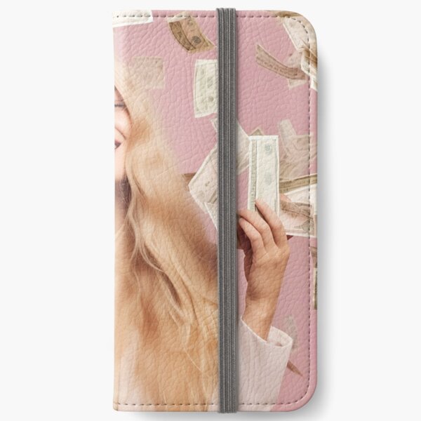 Blonde Woman Money iPhone Wallet