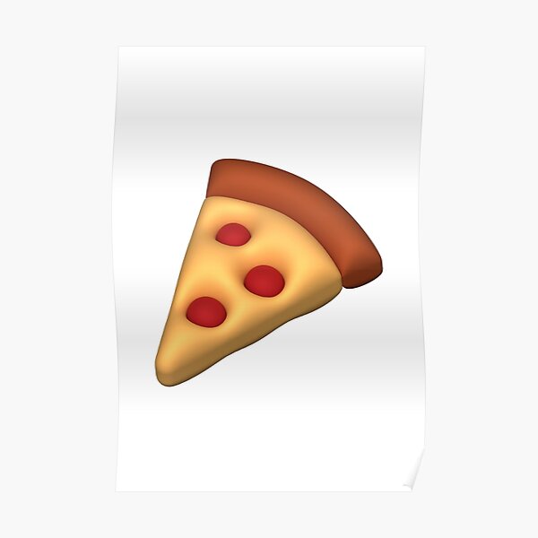Pop Art Pizza Slice Poster