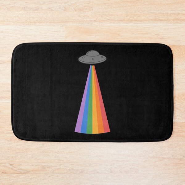 Item preview, Rainbow Ufo Spaceship designed and sold by SkyAfterDusk.