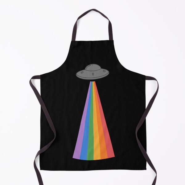 Item preview, Rainbow Ufo Spaceship designed and sold by SkyAfterDusk.