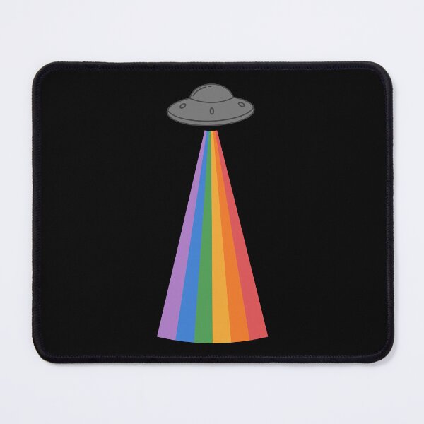 Item preview, Rainbow Ufo Spaceship designed and sold by SkyAfterDusk.