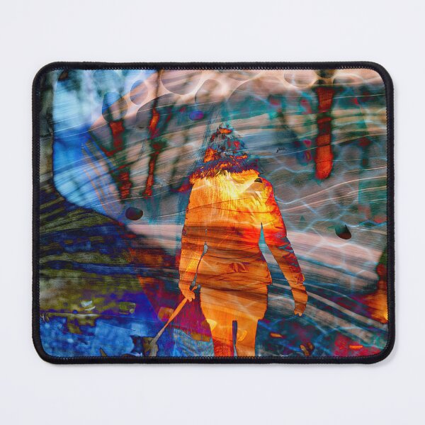 Item preview, "The Walkabout" Digital Collage Art designed and sold by Raven’s Wing Studio.