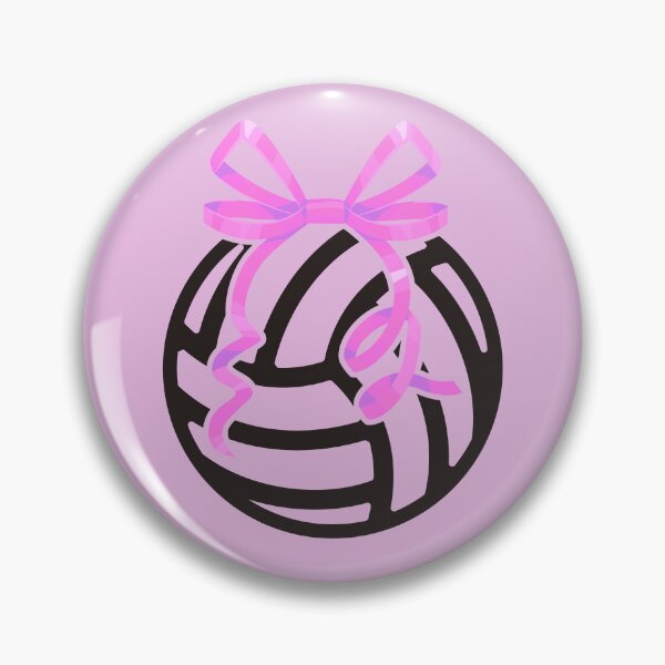 Item preview, Pink Ribbon Volleyball Role Model Athlete For Girls designed and sold by SilentEcho.