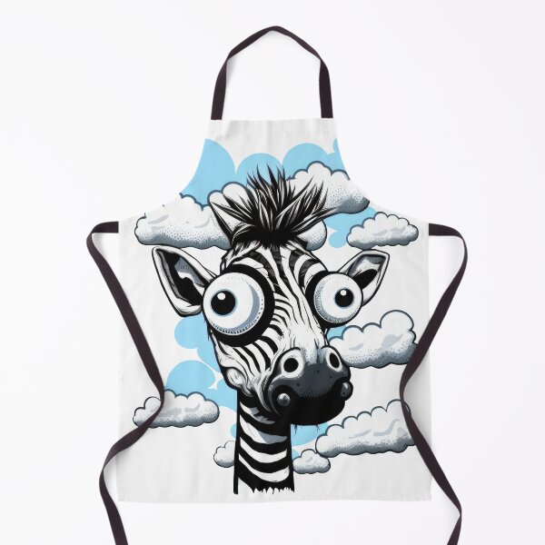 Item preview, Stoned zebra with clouds around designed and sold by fr4nk87.