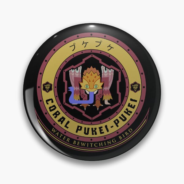 Item preview, CORAL PUKEI-PUKEI CREST designed and sold by EXION CREW.