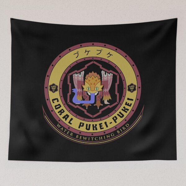 Item preview, CORAL PUKEI-PUKEI CREST designed and sold by EXION CREW.