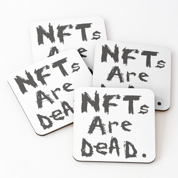 Item preview, NFTs Are Dead. designed and sold by Buldakov.