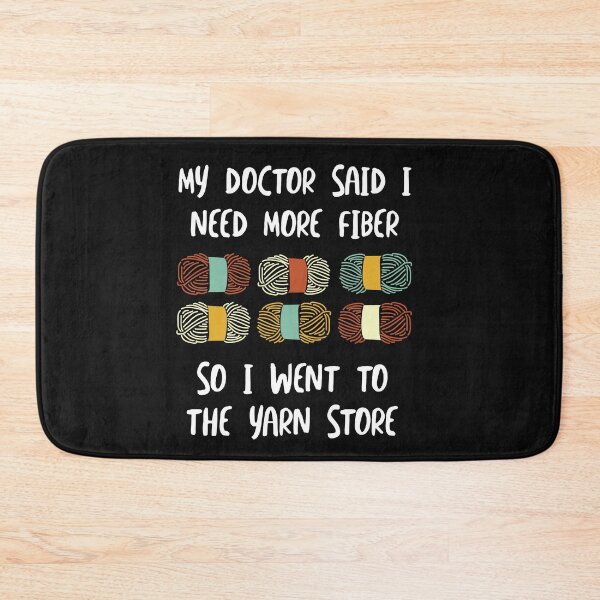 Item preview, Funny Yarn Lover Joke I Need More Fiber designed and sold by whyitsme.