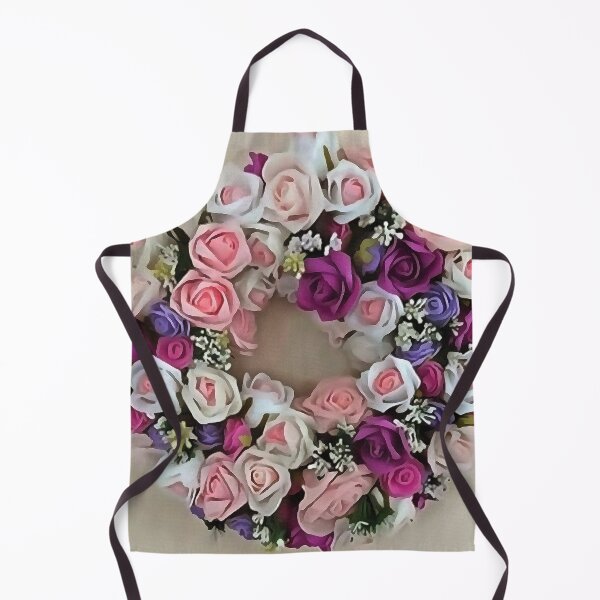 Item preview, A Circle Of Pink and Purple Roses Acrylic Painting designed and sold by taiche.