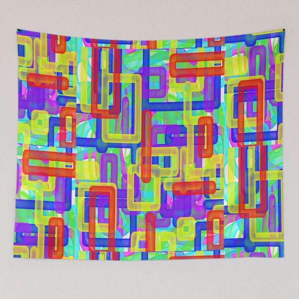 Item preview, Colorful square designed and sold by Tw1nsAIArt.
