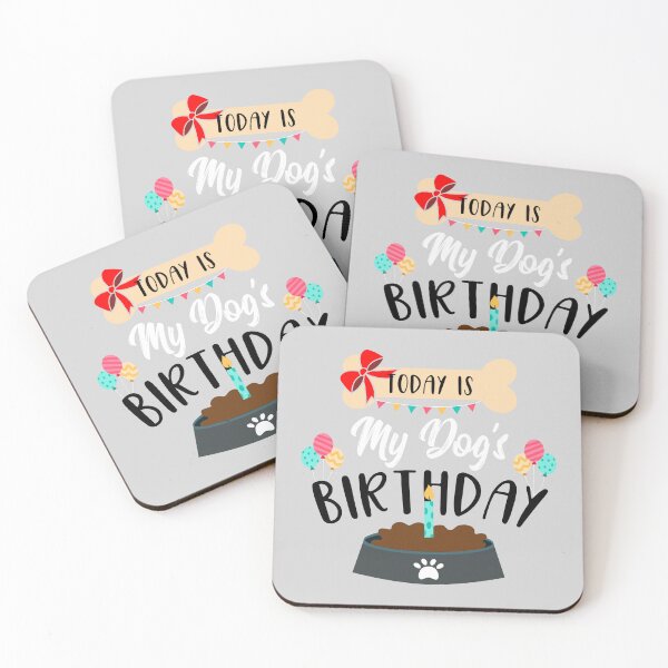 Item preview, Today Is My Dog's Birthday designed and sold by JUSTBEELEGANT.