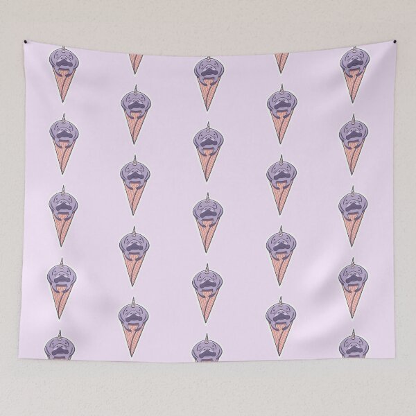 Item preview, Unicorn ice cream manatee pink designed and sold by Koolmees.