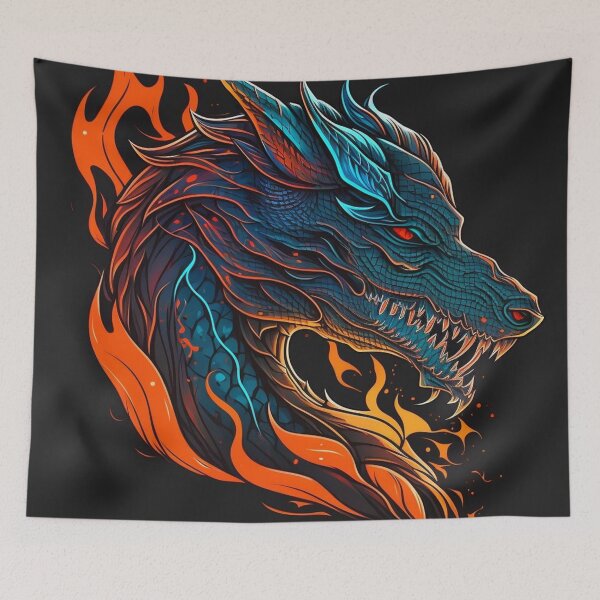 Item preview, The wolf turned to him and fired the hell. designed and sold by DesignVentures.